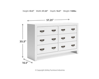 Binterglen King Panel Bed, Dresser and Nightstand