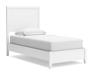 Binterglen Twin Panel Bed, Dresser and Mirror