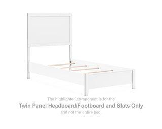Binterglen Twin Panel Headboard/Footboard and Slats