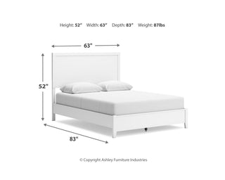 Binterglen Queen Panel Bed, Dresser, Mirror and Nightstand