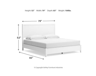 Binterglen King Panel Bed, Dresser and Mirror