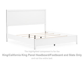 Binterglen King/California King Panel Headboard/Footboard and Slats