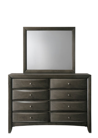 EMILY DRESSER 8 DRAWERS GREY