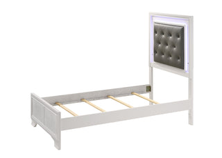LYSSA TWIN LED HB FOOTBOARD FROST