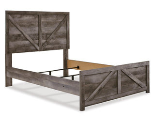 Wynnlow Full Crossbuck Panel Bed