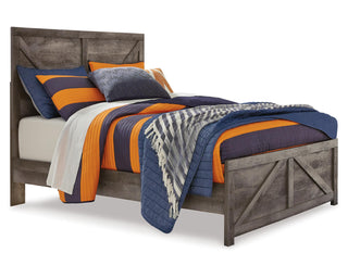 Wynnlow Full Crossbuck Panel Bed