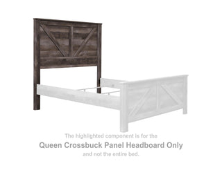 Wynnlow Queen Crossbuck Panel Headboard