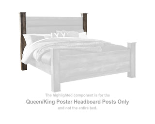 Wynnlow Queen/King Poster Headboard Posts