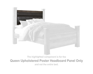 Wynnlow Queen Upholstered Poster Headboard Panel