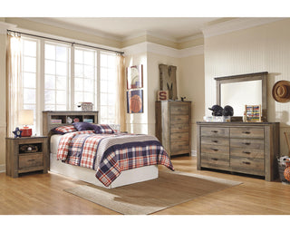 Trinell Twin Bookcase Headboard