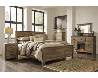 Trinell King Panel Bed