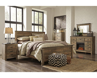 Trinell King Panel Bed