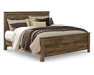Trinell King Panel Bed and Nightstand