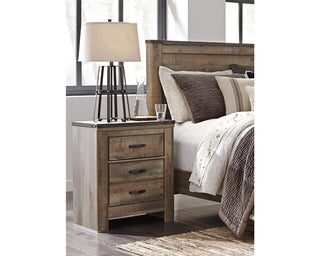 Trinell King Panel Bed, Dresser, Mirror and Nightstand
