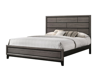 AKERSON KING HEAD/FOOTBOARD GREY