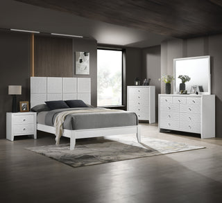 SETB4712 DENKER-EVAN WHITE TWIN BEDROOM GROUP