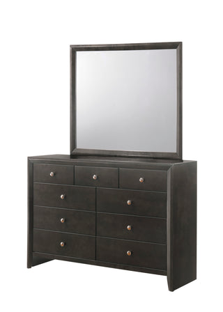 EVAN DRESSER TOP GREY