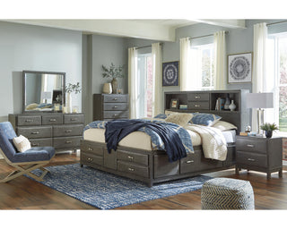 Caitbrook California King Storage Bed with 8 Drawers