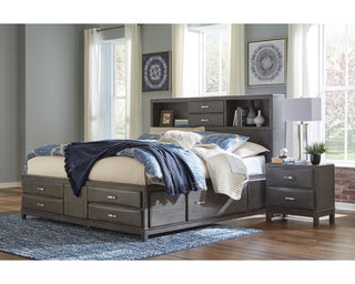 Caitbrook California King Storage Bed with 8 Drawers