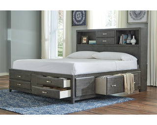Caitbrook California King Storage Bed with 8 Drawers