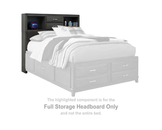 Caitbrook Full Storage Headboard