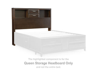 Vanmore Queen Storage Headboard