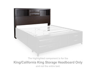 Vanmore King/California King Storage Headboard