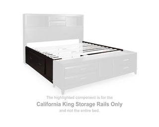 Vanmore California King Storage Rails
