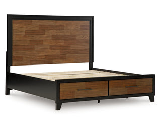 Kraeburn King Panel Storage Bed