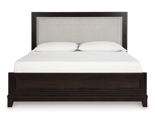 Neymorton King Upholstered Panel Bed