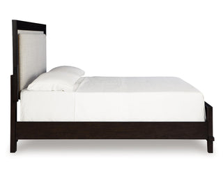 Neymorton King Upholstered Panel Bed