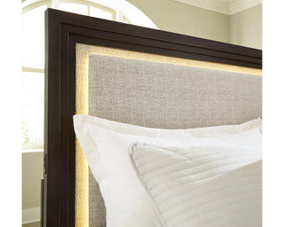 Neymorton King Upholstered Panel Bed