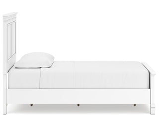 Fortman Twin Panel Bed, Dresser and Mirror