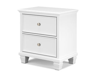 Fortman Queen Panel Bed, Dresser, Mirror and Nightstand