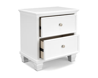 Fortman Queen Panel Bed, Dresser, Mirror and Nightstand