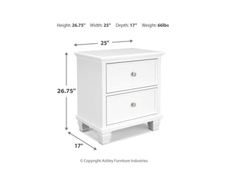 Fortman Queen Panel Bed, Dresser, Mirror and Nightstand