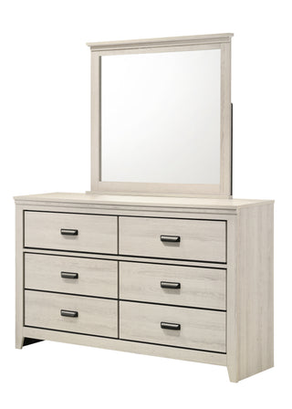 CARTER DRESSER WHITE