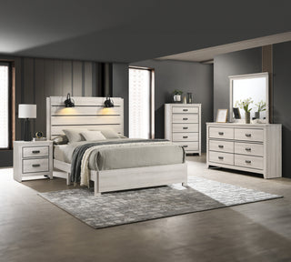 CARTER DRESSER WHITE