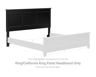 Lanolee King/California King Panel Headboard