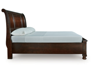 Porter California King Sleigh Storage Bed