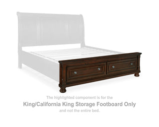 Porter King/California King Storage Footboard