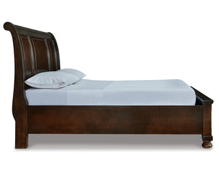 Porter Queen Sleigh Storage Bed
