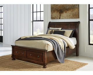 Porter Queen Sleigh Storage Bed