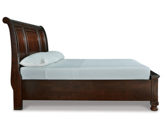 Porter California King Sleigh Bed and 2 Nightstands
