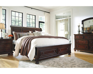 Porter Queen Sleigh Storage Bed
