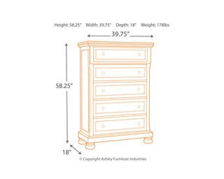 Flynnter Chest of Drawers