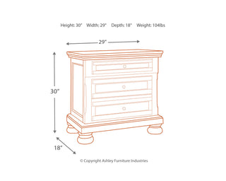 Flynnter Nightstand