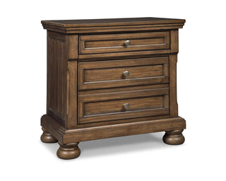 Flynnter Dresser, Mirror and 2 Nightstands