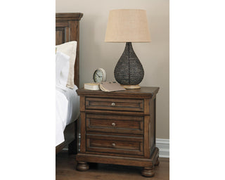 Flynnter Dresser, Mirror and 2 Nightstands