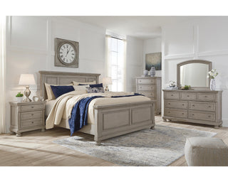 Lettner Queen Panel Bed, Dresser, Mirror and 2 Nightstands